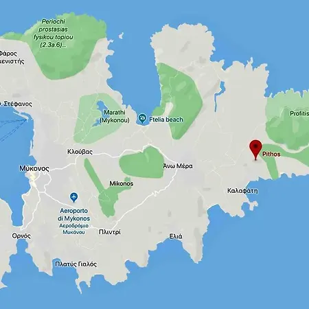 Σπίτι διακοπών Casa Merabilia Breathtaking Sea View House Mykonos Town